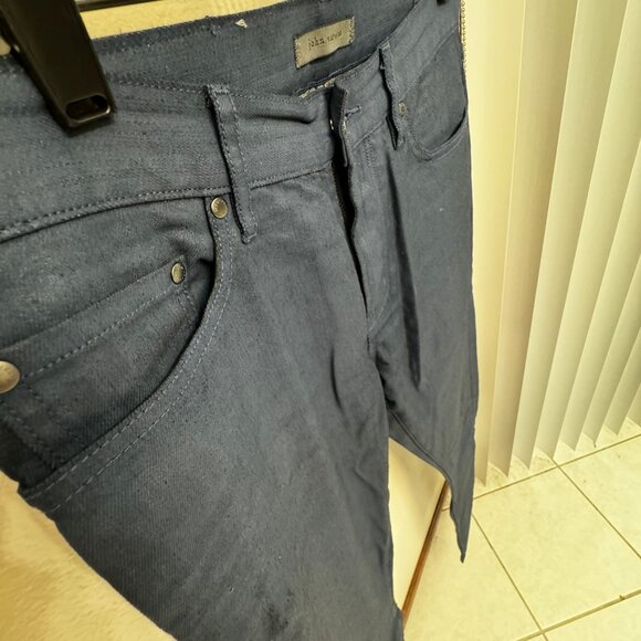 JOHN VARVATOS Coated Blue Skinny Jeans in sz. 30 (with tag) - Picture 2 of 7